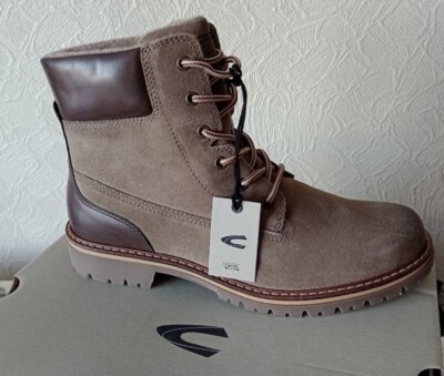 Camel Active Park Damen *Größe UK8/EU42* portugiesische Wildleder & Lederstiefel NEU