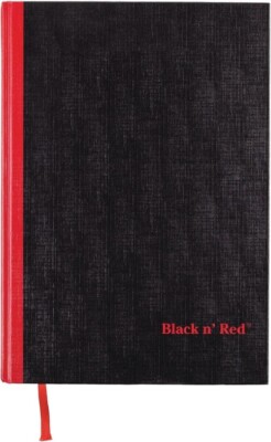 Black n' Red Notebook, Business Journal, 11-3/4'' x 8-1/4'', 96 Sheets