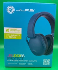 JLab JBuddies Protect Kids Ear Protection Ear Covers - Navy