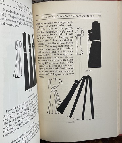 1940 Practical Dress Design: Principles of Fitting and Pattern Making Hardcover - Picture 8 of 15