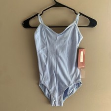 Mirbella dance leotard- light blue seamed camisole- size petite