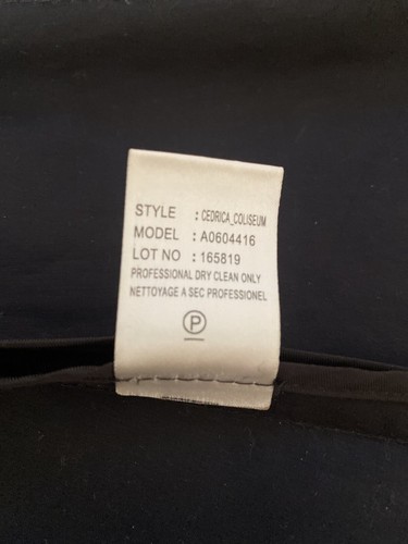 THEORIE TRENCHCOAT STIL CEDRICA_KOLOSSEUM BAUMWOLLE & LEDER MARINEBLAU & SCHWARZ GRÖSSE M - Bild 10 von 12