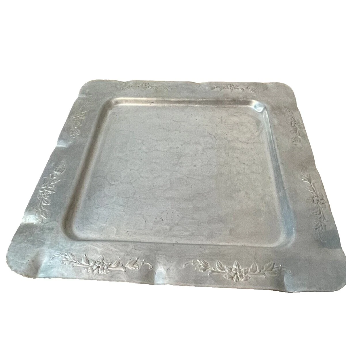 Stainless Steel Floral Platters