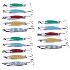3 Count Sequin Lure Bait Bright Fishing Lures Tackle Booster Artificial Sequins
