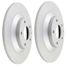 Pair Rear Brake Disc Rotor For CX-30 DM CX-5 KE KF Mazda3 BP 300P 300Q MX-30 DR