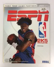 ESPN NBA 2K5 Official Strategy Guide Brady PS2 Xbox Sega Ben Wallace