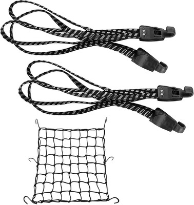 3 Stück Fahrrad Spanngurt, 3in 1 Elastische Gummispanner Breitband Expander Span