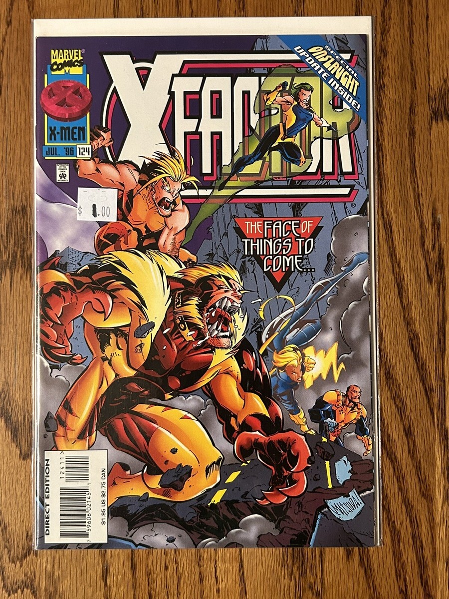 X-Factor #124 July 1996 Marvel Comics | eBay