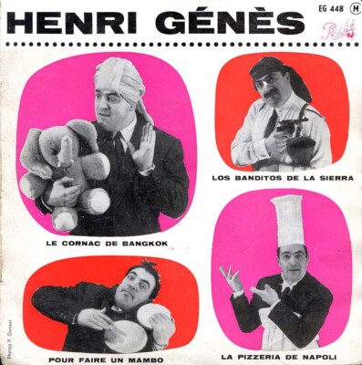 HENRI GENÈS - Pathe 448 - Le Cornac de Bangkok, Los Bandidos de la Sierra, + 2