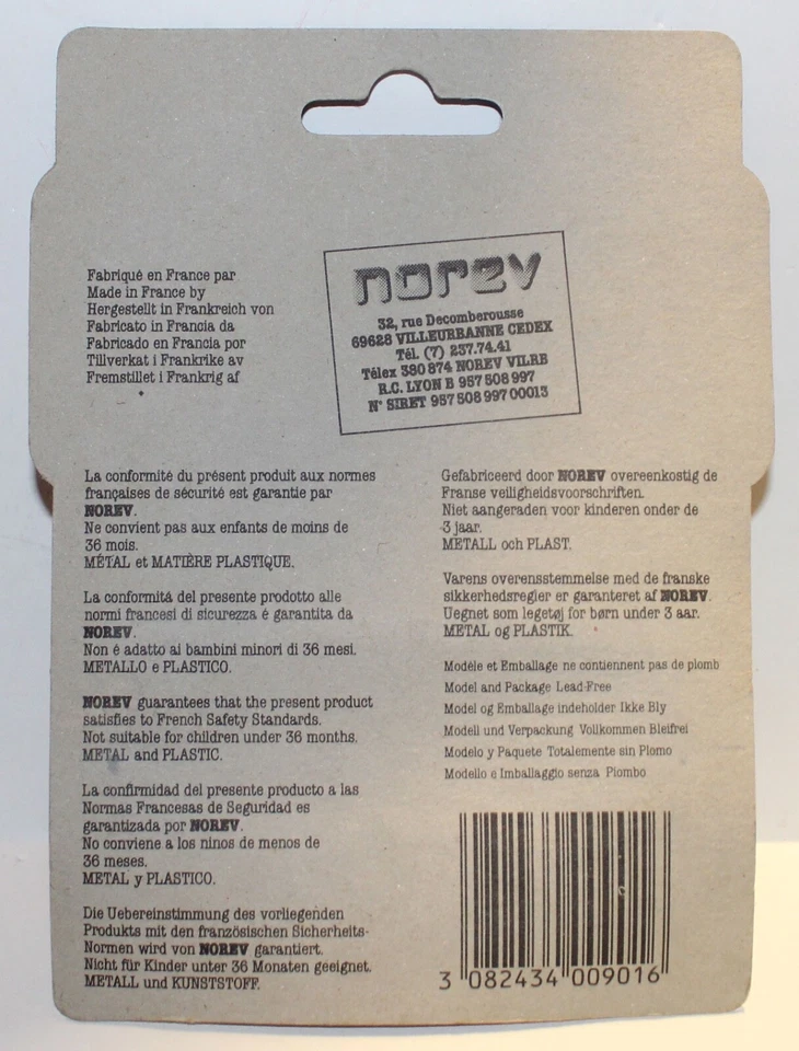 Norev Ford Escort MK2 XR3 en blister años 70 COMO NUEVO RARO Foto 3 de 3