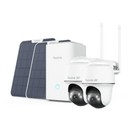 Reolink Home Hub with 4K Solar Security Cameras Argus Pt Ultra + Solar Panel