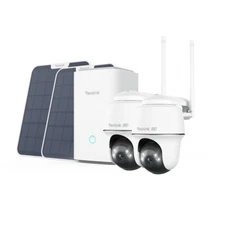 Reolink Home Hub with 4K Solar Security Cameras Argus PT Ultra + Solar Panel