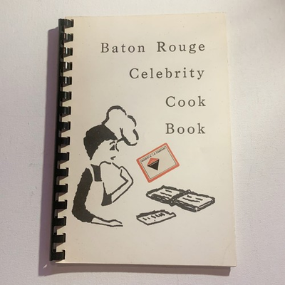 #ad Baton Rouge Celebrity Cook Book Cajun Creole Spiral WIBOC Jr. Achievement 1970 $47.00