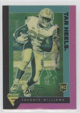 2021 Panini Chronicles Draft Picks Flux Pink Javonte Williams #248 11pj