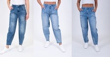 BLUE MONKEY JEANS BALLON FIT NEU B- WARE BLAU...