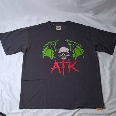 Gallery Dept. ATK Night Tee Vintage Black SS New Authentic 