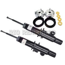 Pair For BMW X5 X6 E70 E71 Front Shock Absorbers Struts Top Mounts Set 2007-2014