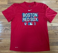 Nike Dri-fit Boston Red Sox MLB Baseball T-shirt Men s XL Fenway Park