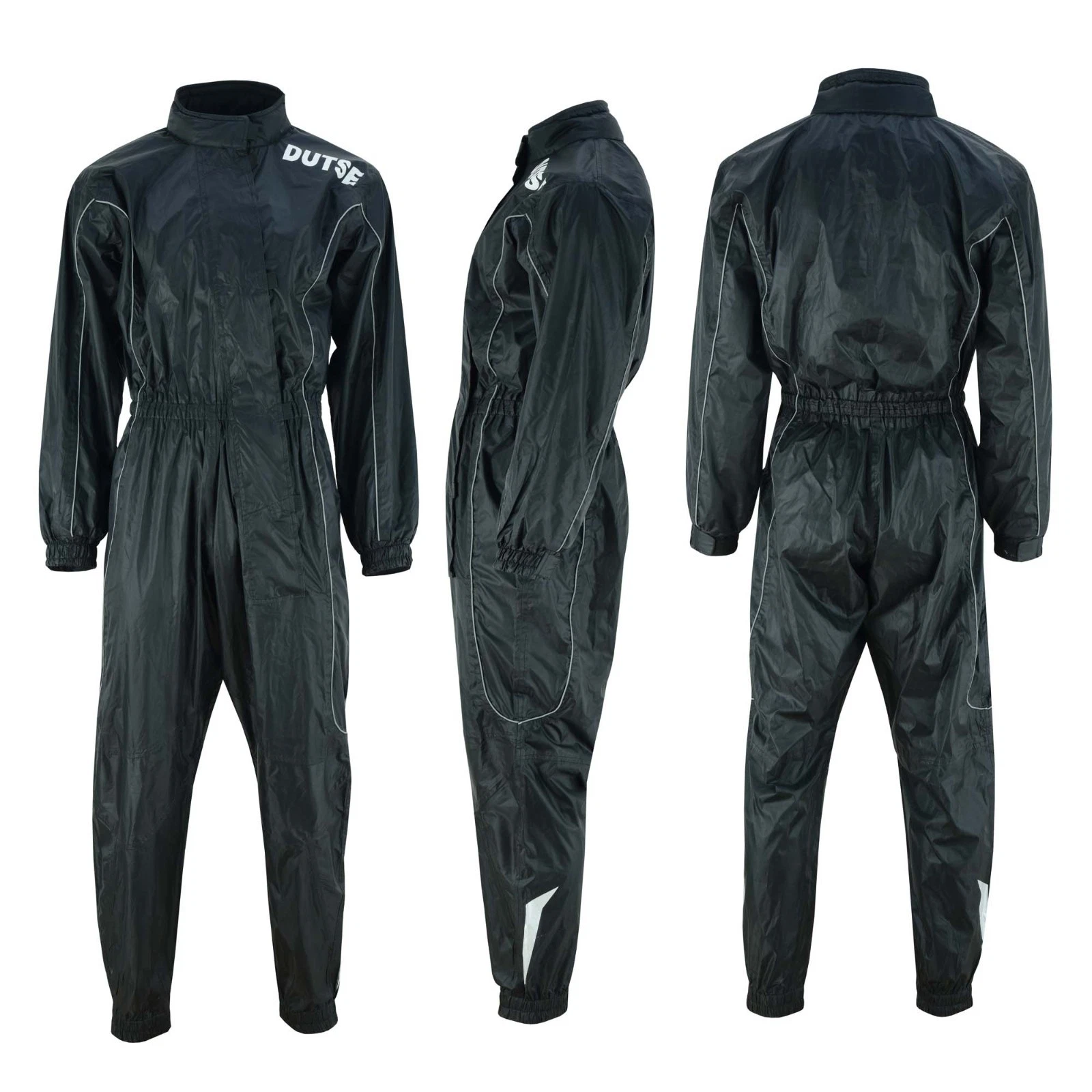 Mens One Piece Rain Suit Waterproof Taffeta Fabric Full Body Motorcycle Rainsuit
Opens in a new wind