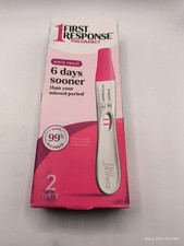 First Response Early Result Pregnancy Test Analog 2 Sticks Exp 5/2027 New Seal