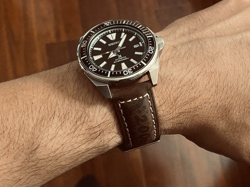 Seiko Samurai Black Dial Automatic 200m Diver's Watch SRPF03 - Picture 16 of 17