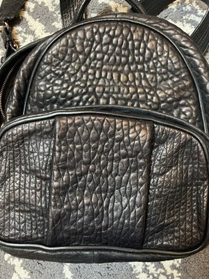 Alexander Wang Black Pebble Leather Backpack With Studs | eBay