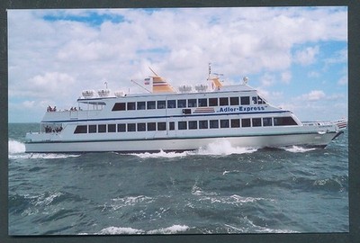 AK 10848#      MS Adler Express im nordfriesischen Wattenmeer