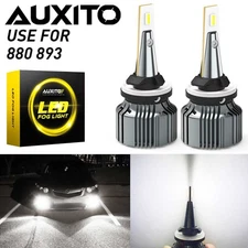 Auxito 880 881 892 LED Fog Driving Light Bulbs 4000LM 100W 6000k HID WHITE AUTO1