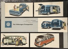1957-58 Volkswagen Vw Bus Van Transporter Sales Brochure Appleton Wi Advertising