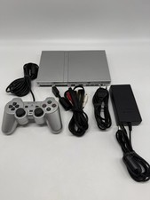 Sony Playstation 2 PS2 Konsole Slim Silber Silver SCPH-77004 + Controller | 14