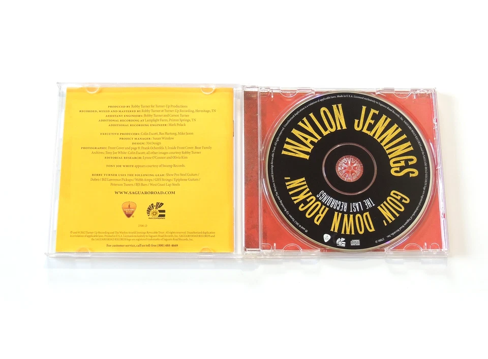 Waylon Jennings / Goin' Down Rockin': The Last Recordings - 12 Tracks CD Album - Bild 3 von 4