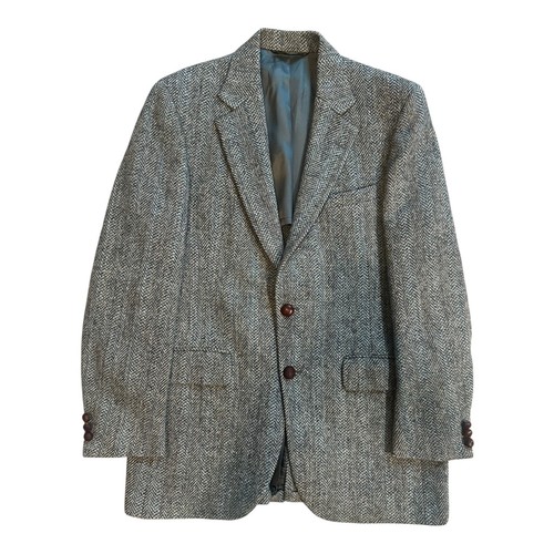 Harris Tweed Vintage Blazer Scottish Wool Tailored In Harris Tweed Vintage Blazer Scottish Wool Tailored In