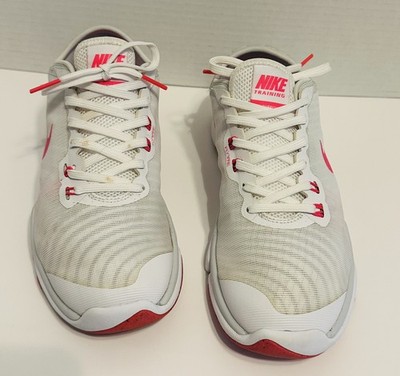 Nike Flex Supreme TR4 Training Shoes Women s White Pink 819026-100 Size: 7