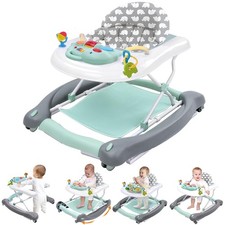 5 in 1 Baby Activity Walker Mint Green Rocker Bouncer