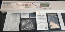 Dynaflite “Butterfly “ Remote Control 99” .15 Size Motor Trainer Glider Rare VTG