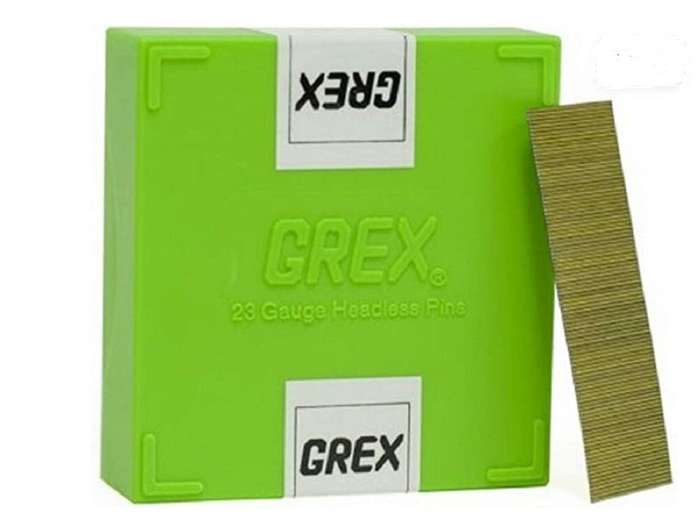 Электроинструменты Grex 58 дюйма 23-го калибра Безголовые штифты оцинкованные 10000Qty 3790₽