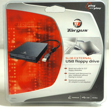 Targus - Slim External USB Floppy Disk Drive Read  Write NEW