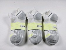 Bombas Hex-Tec Tennis Ankle Socks Lot Of 3 Pairs Size L All Labeled Rights 