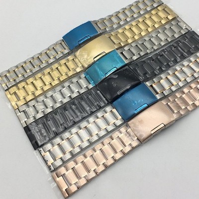 Edelstahl Uhrenarmband Armband 12 14 16 17 18 19 20 21 22 23 24 26mm Uhrenband