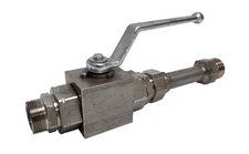 Stauff Ball Valve BBV 2116 1101 M, 5000 psi, PN315, 1.5" FNPT, DN40, C Steel