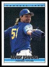Randy Johnson 1992 Donruss #207 Mariners MLB READ FREE SHIPPING AutographDen
