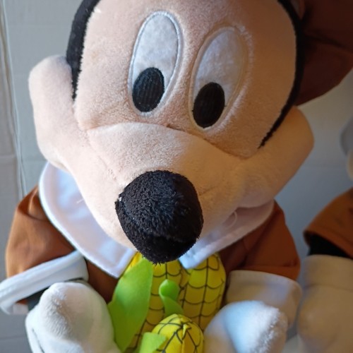 Gemmy Mickey Minnie Mouse Thanksgiving Pilgrim Porch Greeter Autumn Harvest - Picture 5 of 18