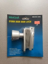 Mintcraft Storm Door Knob Latch Aluminum 853-2046