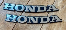 Honda Tank Emblem, OEM, Used, No Scratches, Motorcycle Part