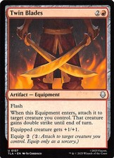 Twin Blades 157 Avatar: The Last Airbender Magic the Gathering