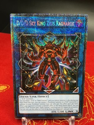 D/D/D Sky King Zeus Ragnarok (Starlight Rare) DOOD-EN049 Doom of Dimensions NM