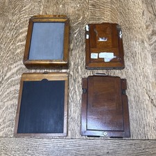 Antique Mahogany Camera Plates | Vintage Photography Equipment Others Available