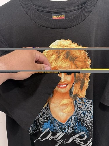 Dolly Parton ‘Slow Dancing With The Moon’ Tee 1990s vintage concert t-shirt, vintage, single stitch, B+ condition