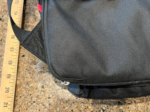 Schwarzer ELLEVEN™ "TSA Check Point Friendly" Computer College Rucksack mit Reißverschluss NEU - Bild 14 von 15