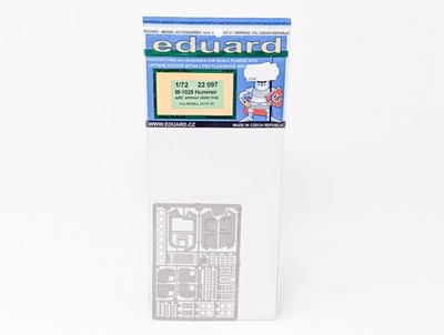 1/72 Eduard M1025 Hummer Iraq Additional Armor Plate -NOS 22097 for Revell 03137